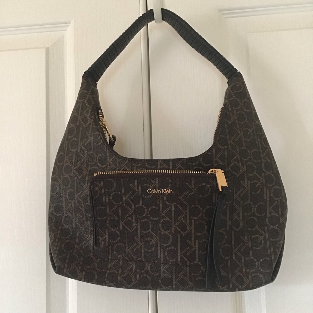 Calvin Klein monogram shoulder bag